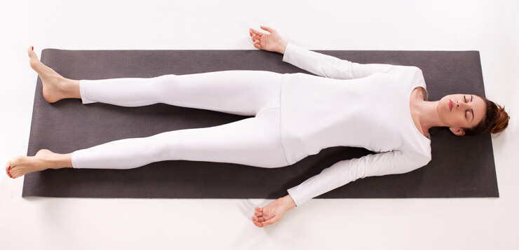 woman doing the body scan - Mindfulness Techniques