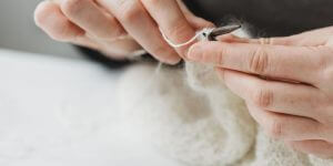 knitting as mindfulness therapy