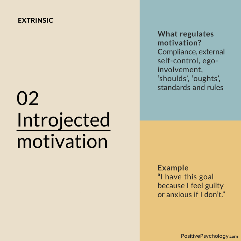 Introjected Motivation