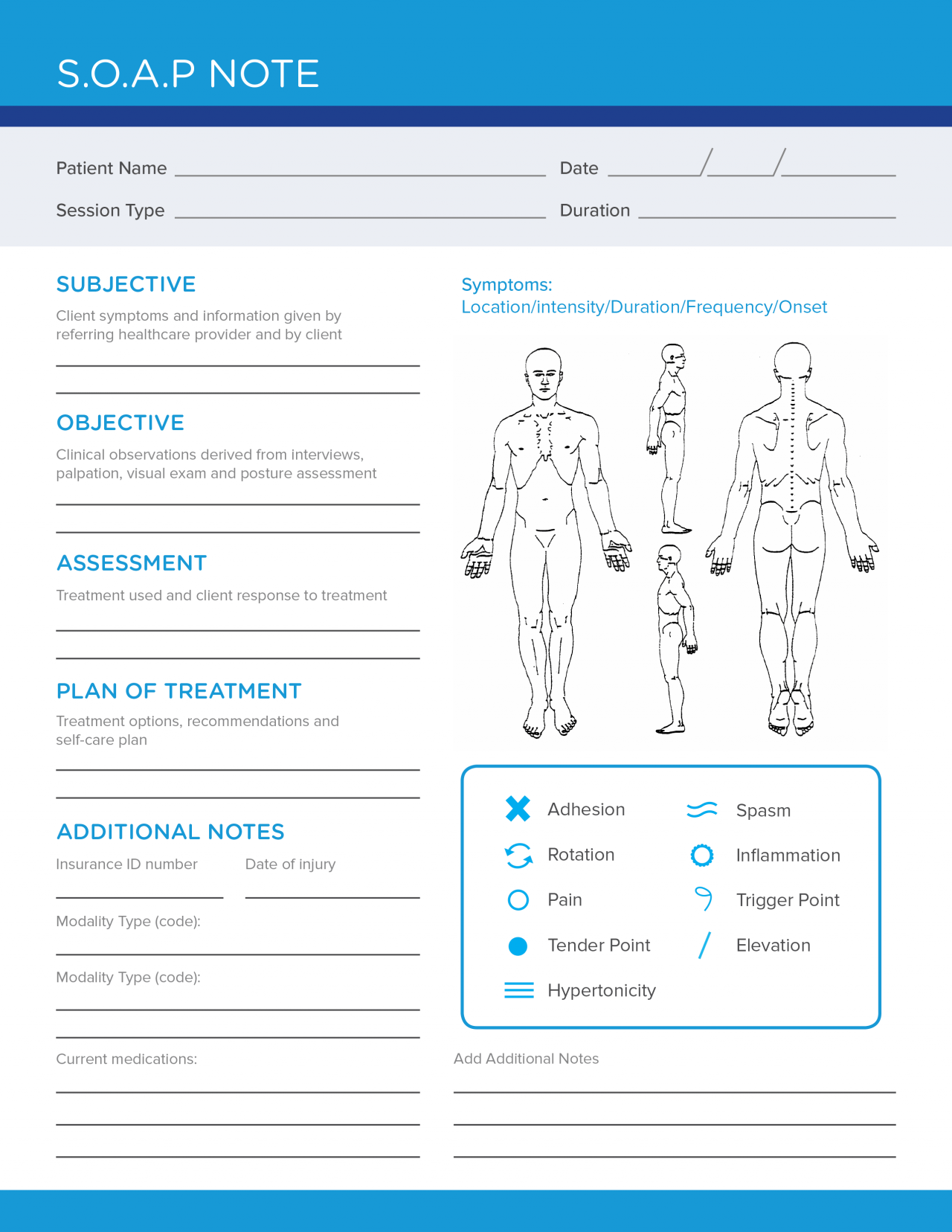 Physical Therapy Daily Notes Template from positivepsychology.com