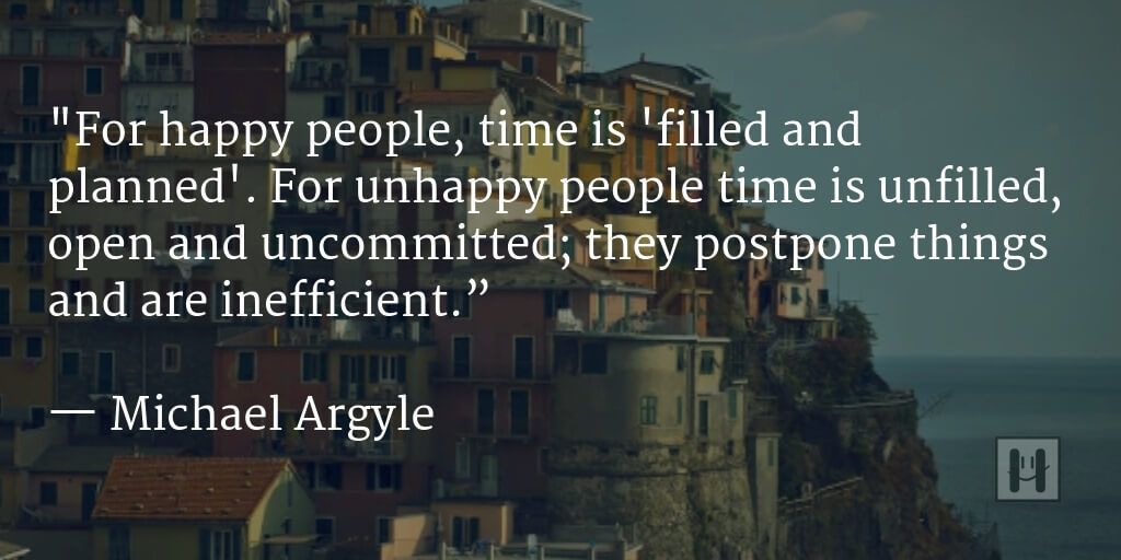 Michael Argyle Positive Psychology Quotes 