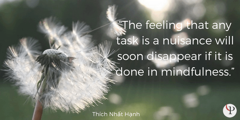 mindfulness quote thich nhat hanh