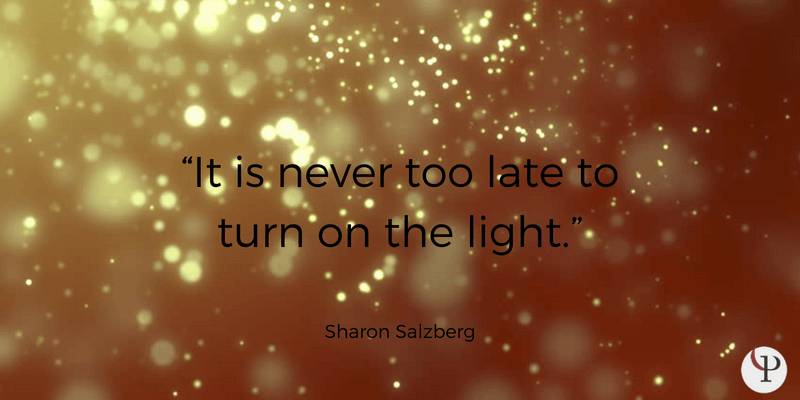mindfulness quote sharon salzberg