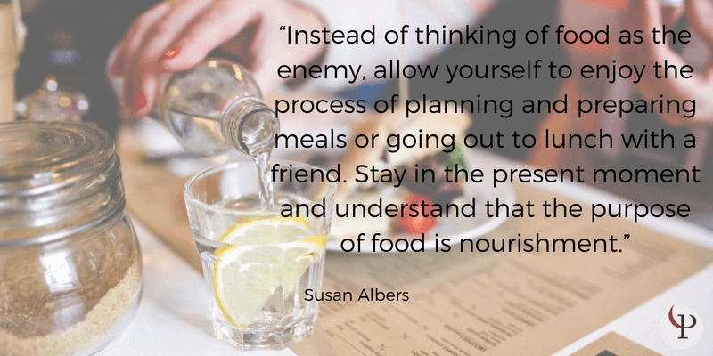mindfulness quote susan albers