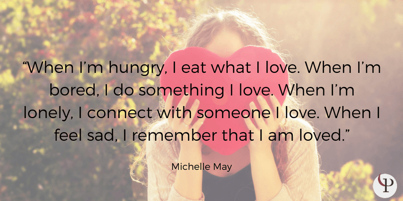 mindfulness quote michelle may